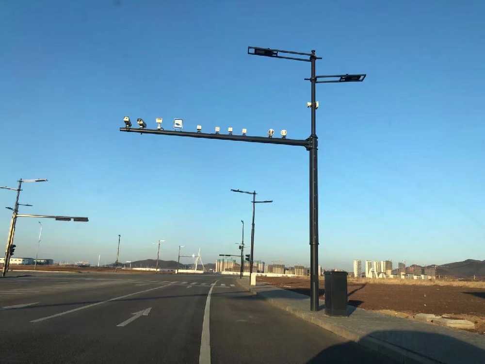 大庆市黑龙江佳木斯综合路灯杆项目